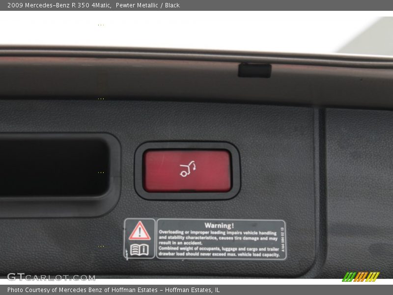 Pewter Metallic / Black 2009 Mercedes-Benz R 350 4Matic