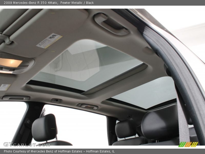 Pewter Metallic / Black 2009 Mercedes-Benz R 350 4Matic
