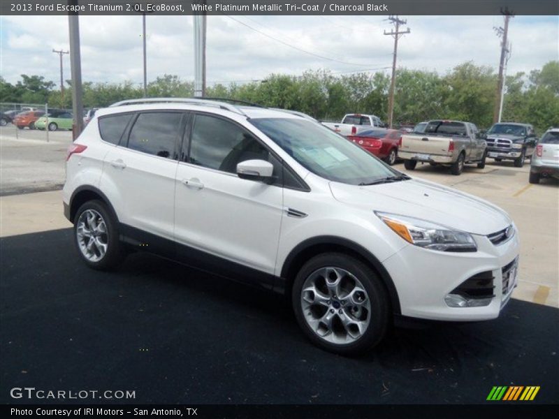  2013 Escape Titanium 2.0L EcoBoost White Platinum Metallic Tri-Coat