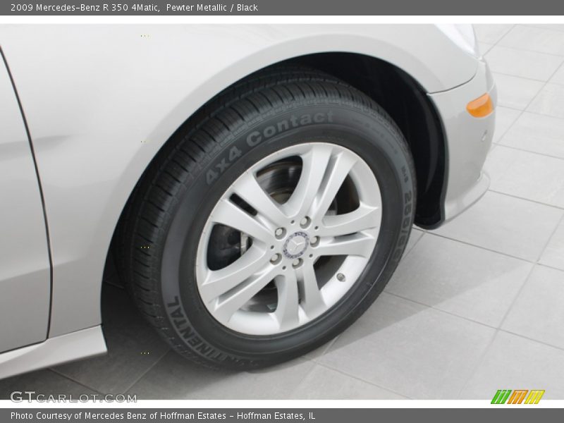 Pewter Metallic / Black 2009 Mercedes-Benz R 350 4Matic