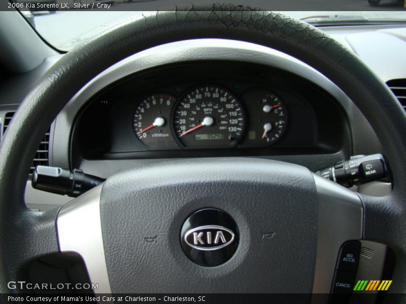 Silver / Gray 2006 Kia Sorento LX
