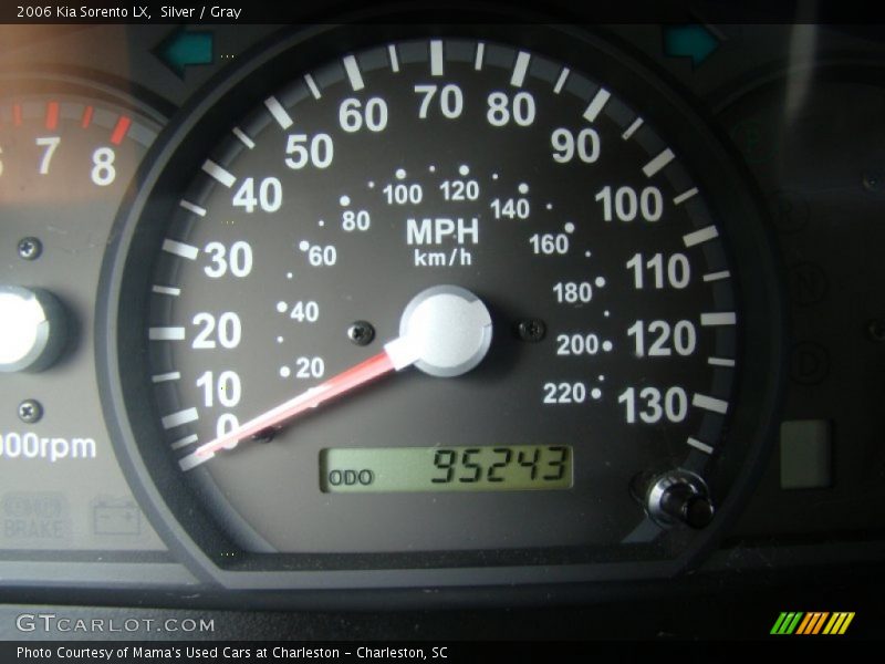 Silver / Gray 2006 Kia Sorento LX