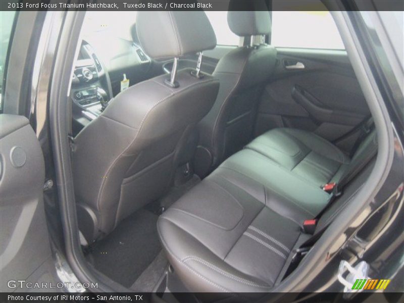 Tuxedo Black / Charcoal Black 2013 Ford Focus Titanium Hatchback