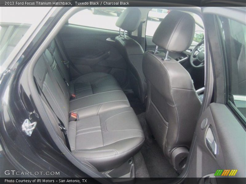 Tuxedo Black / Charcoal Black 2013 Ford Focus Titanium Hatchback