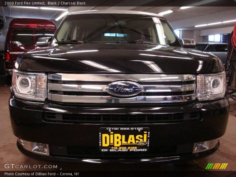 Black / Charcoal Black 2009 Ford Flex Limited