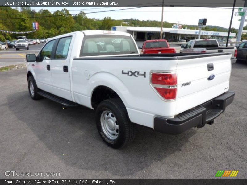  2011 F150 XL SuperCrew 4x4 Oxford White
