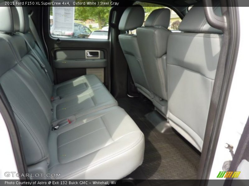 Oxford White / Steel Gray 2011 Ford F150 XL SuperCrew 4x4