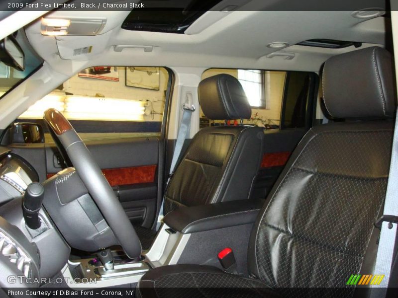 Black / Charcoal Black 2009 Ford Flex Limited