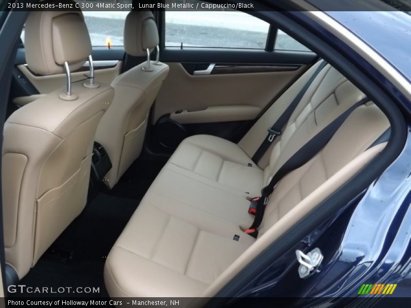 Rear Seat of 2013 C 300 4Matic Sport