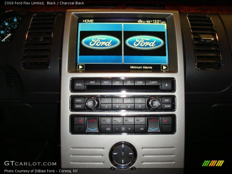 Black / Charcoal Black 2009 Ford Flex Limited