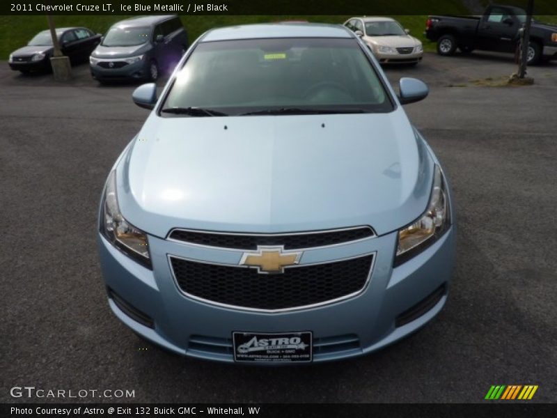 Ice Blue Metallic / Jet Black 2011 Chevrolet Cruze LT