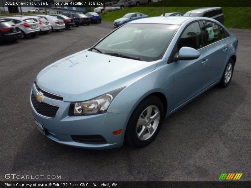 Ice Blue Metallic / Jet Black 2011 Chevrolet Cruze LT