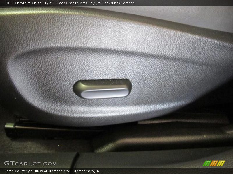 Black Granite Metallic / Jet Black/Brick Leather 2011 Chevrolet Cruze LT/RS