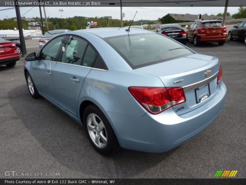 Ice Blue Metallic / Jet Black 2011 Chevrolet Cruze LT