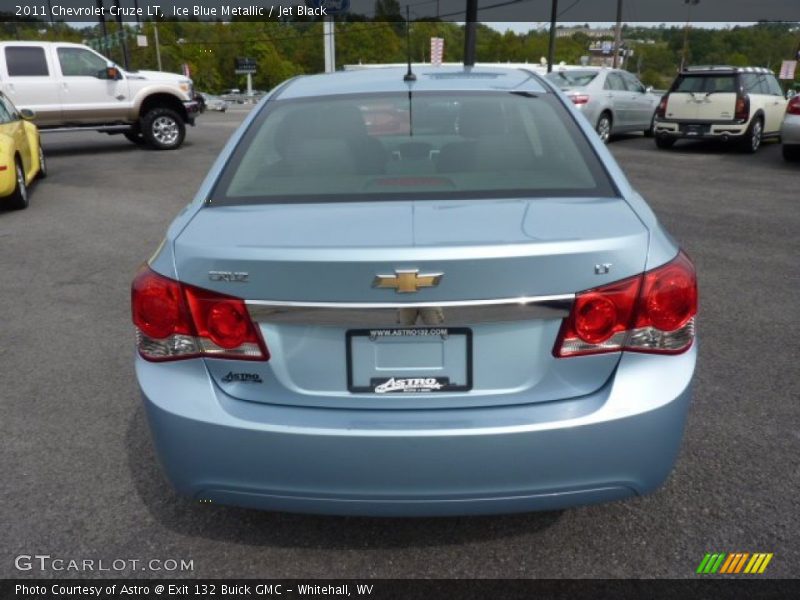 Ice Blue Metallic / Jet Black 2011 Chevrolet Cruze LT