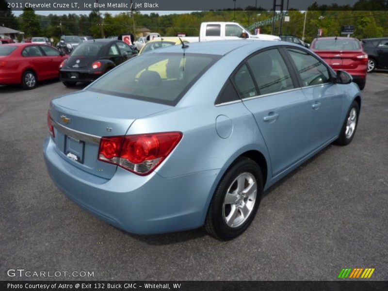 Ice Blue Metallic / Jet Black 2011 Chevrolet Cruze LT