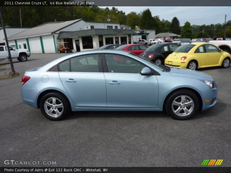 Ice Blue Metallic / Jet Black 2011 Chevrolet Cruze LT