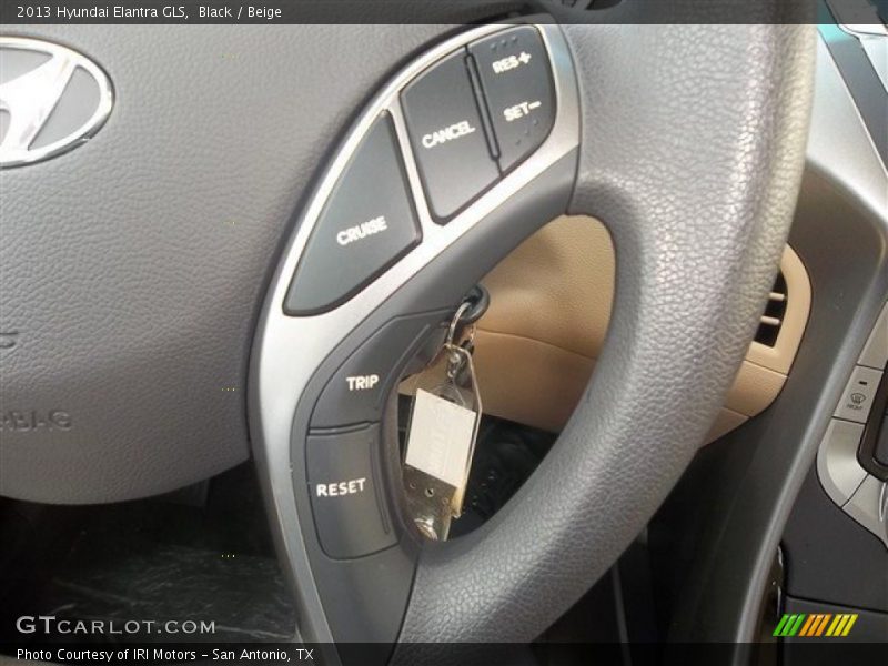 Black / Beige 2013 Hyundai Elantra GLS