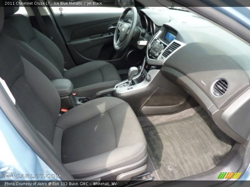 Ice Blue Metallic / Jet Black 2011 Chevrolet Cruze LT