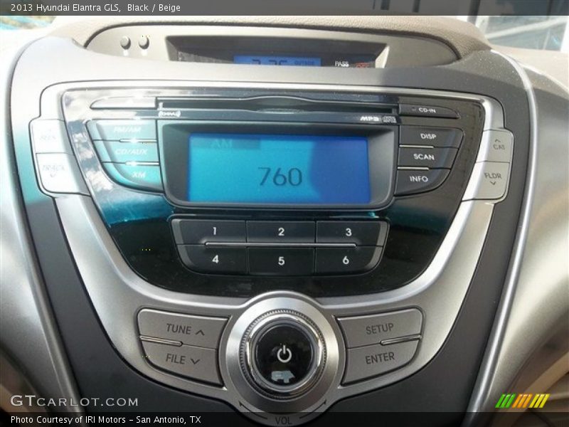 Black / Beige 2013 Hyundai Elantra GLS