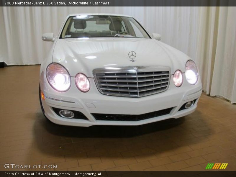 Arctic White / Cashmere 2008 Mercedes-Benz E 350 Sedan