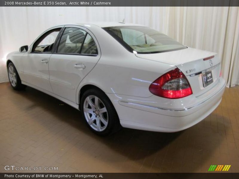 Arctic White / Cashmere 2008 Mercedes-Benz E 350 Sedan