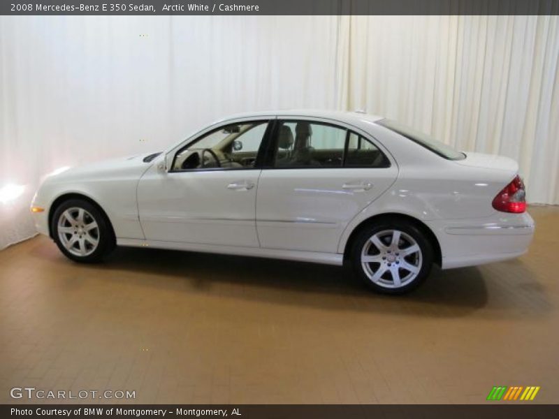 Arctic White / Cashmere 2008 Mercedes-Benz E 350 Sedan