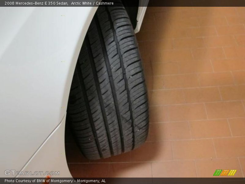 Arctic White / Cashmere 2008 Mercedes-Benz E 350 Sedan