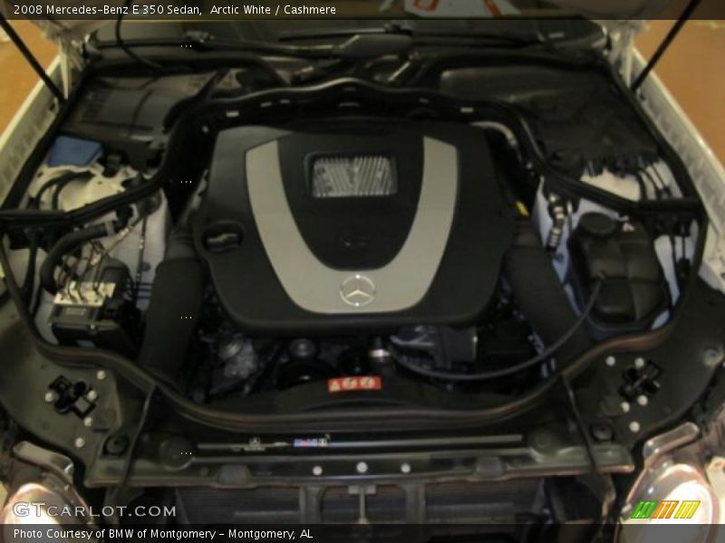 Arctic White / Cashmere 2008 Mercedes-Benz E 350 Sedan