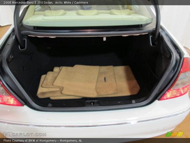 Arctic White / Cashmere 2008 Mercedes-Benz E 350 Sedan