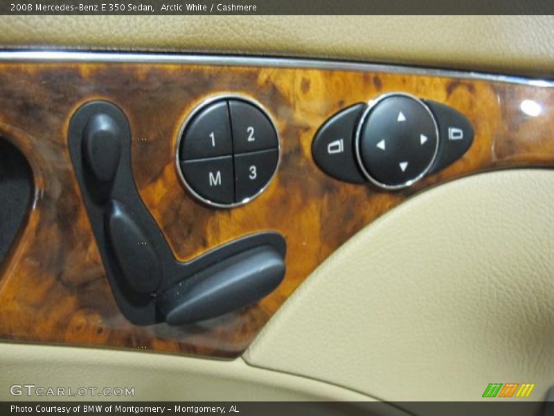 Arctic White / Cashmere 2008 Mercedes-Benz E 350 Sedan