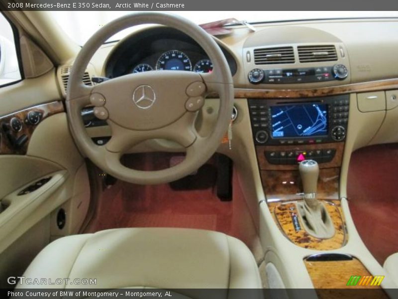 Arctic White / Cashmere 2008 Mercedes-Benz E 350 Sedan