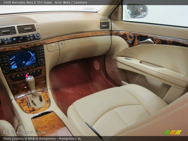 Arctic White / Cashmere 2008 Mercedes-Benz E 350 Sedan