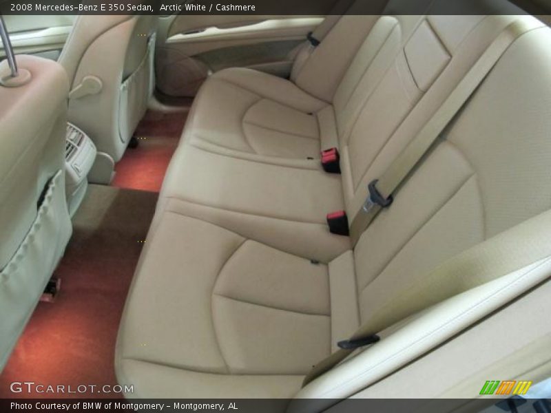 Arctic White / Cashmere 2008 Mercedes-Benz E 350 Sedan