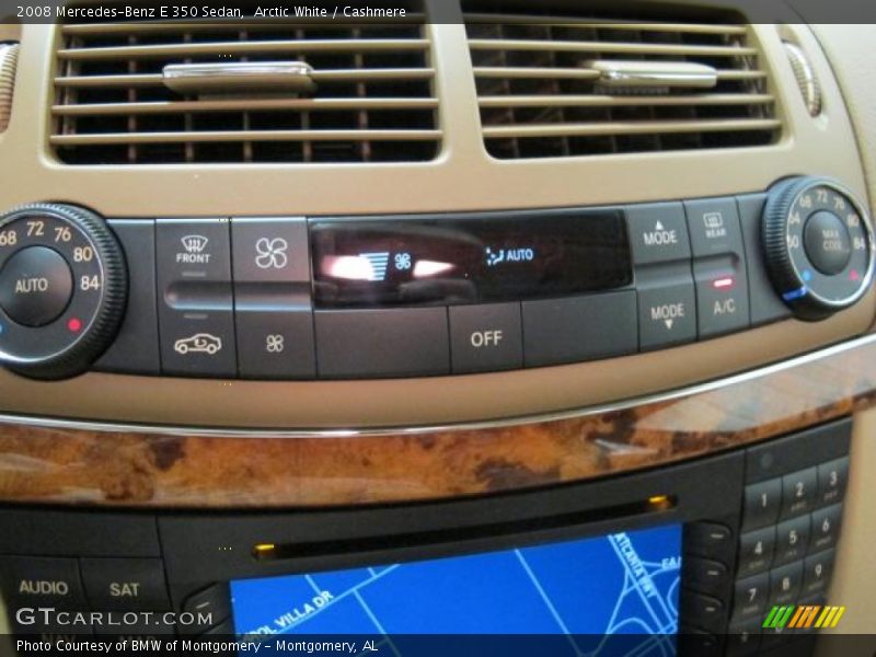 Arctic White / Cashmere 2008 Mercedes-Benz E 350 Sedan