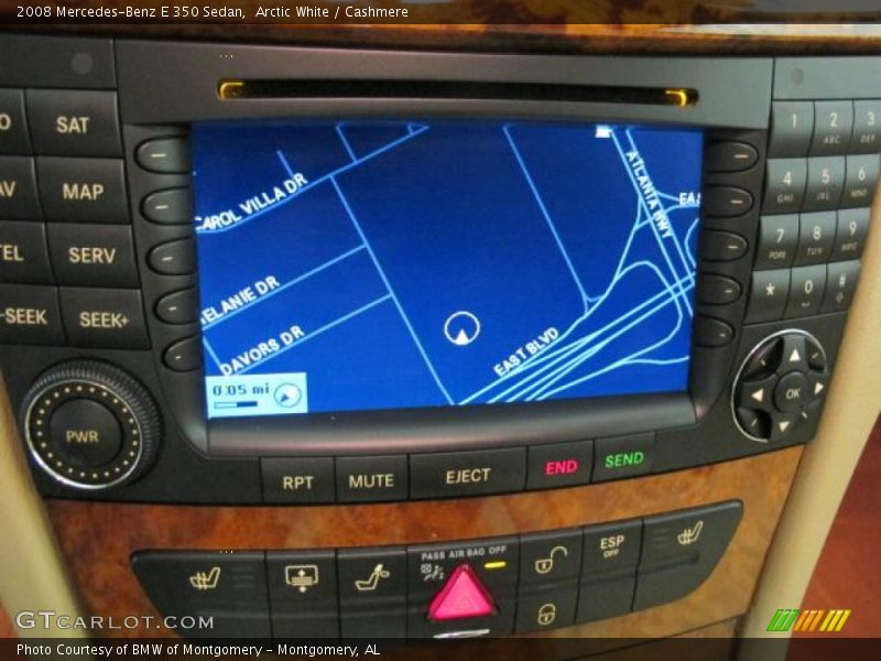 Arctic White / Cashmere 2008 Mercedes-Benz E 350 Sedan
