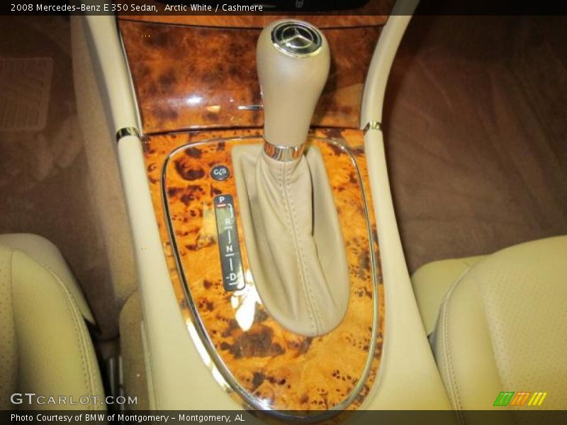 Arctic White / Cashmere 2008 Mercedes-Benz E 350 Sedan
