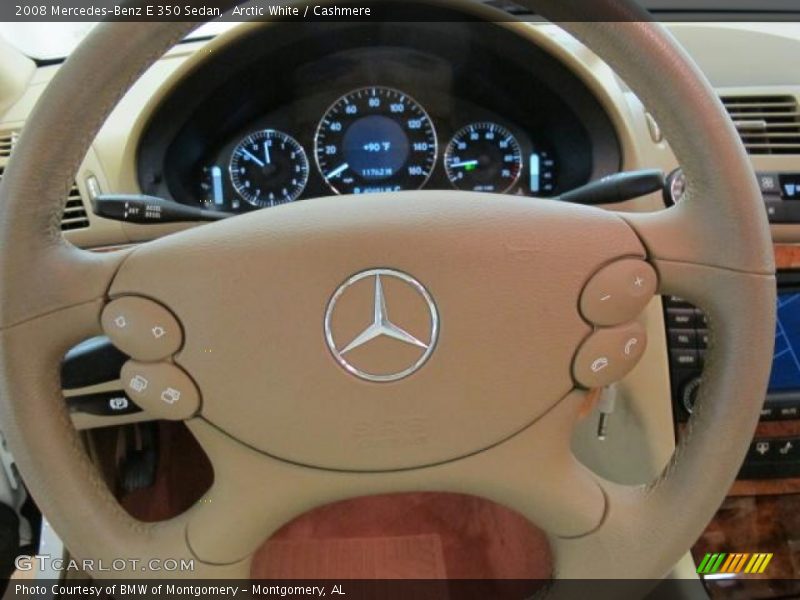Arctic White / Cashmere 2008 Mercedes-Benz E 350 Sedan