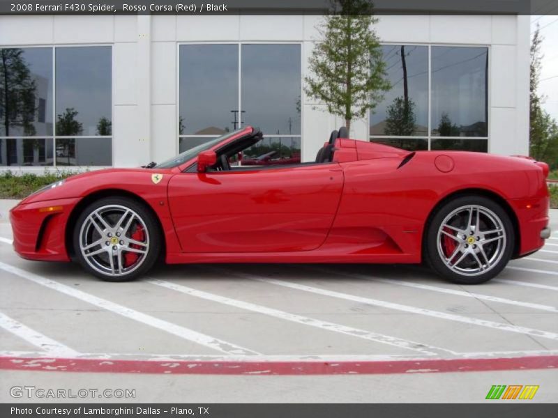 Rosso Corsa (Red) / Black 2008 Ferrari F430 Spider
