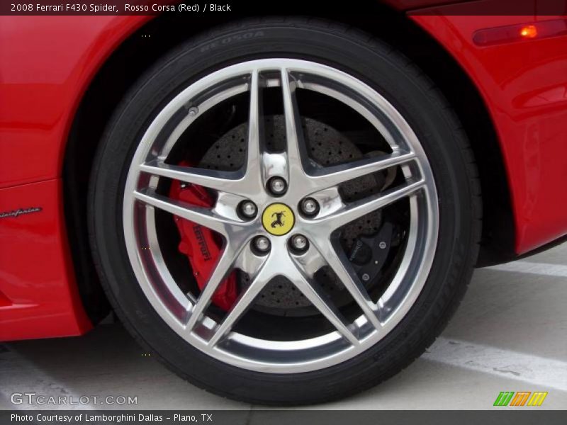 Rosso Corsa (Red) / Black 2008 Ferrari F430 Spider