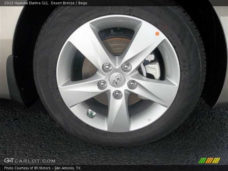 Desert Bronze / Beige 2013 Hyundai Elantra GLS