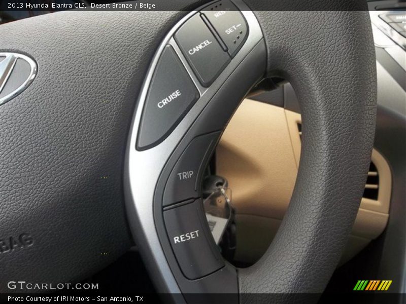 Desert Bronze / Beige 2013 Hyundai Elantra GLS