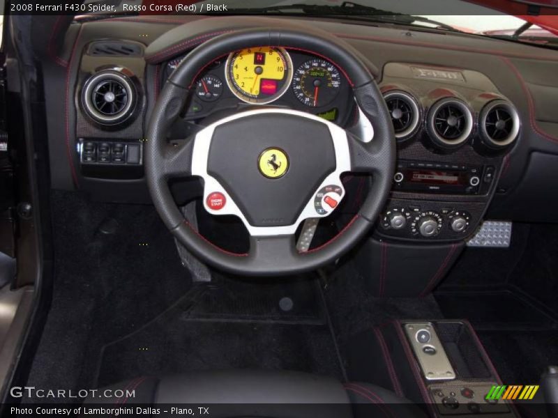Rosso Corsa (Red) / Black 2008 Ferrari F430 Spider