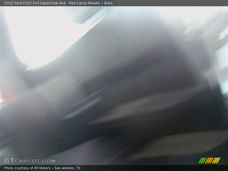 Red Candy Metallic / Black 2012 Ford F150 FX4 SuperCrew 4x4