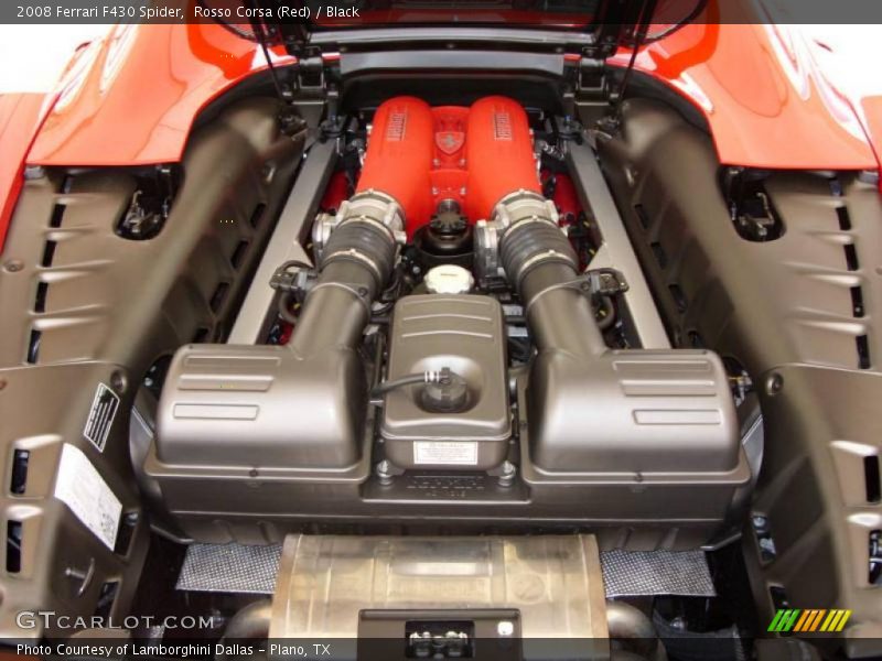 Rosso Corsa (Red) / Black 2008 Ferrari F430 Spider