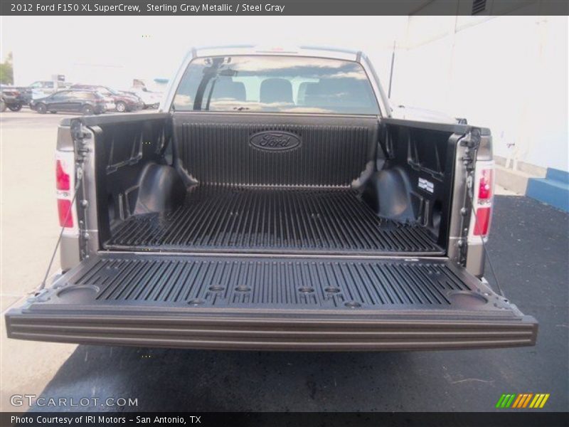 Sterling Gray Metallic / Steel Gray 2012 Ford F150 XL SuperCrew
