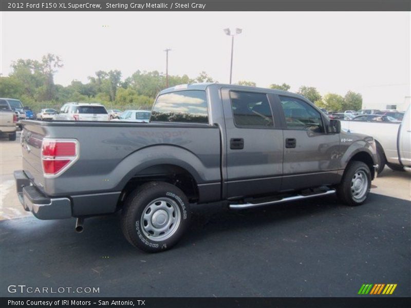 Sterling Gray Metallic / Steel Gray 2012 Ford F150 XL SuperCrew