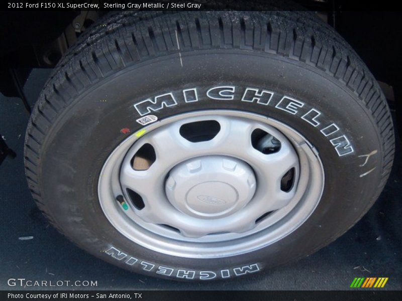 Sterling Gray Metallic / Steel Gray 2012 Ford F150 XL SuperCrew