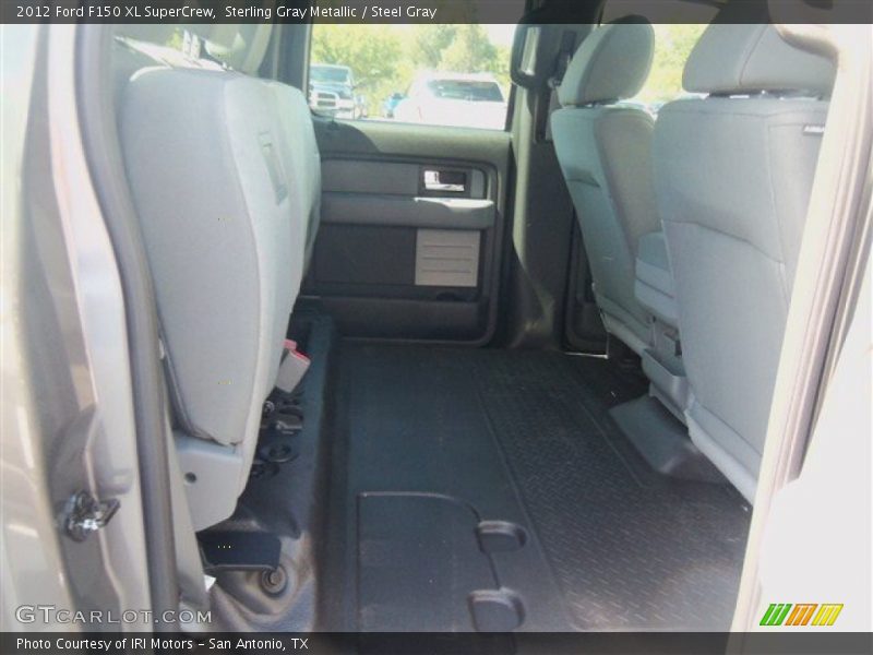 Sterling Gray Metallic / Steel Gray 2012 Ford F150 XL SuperCrew