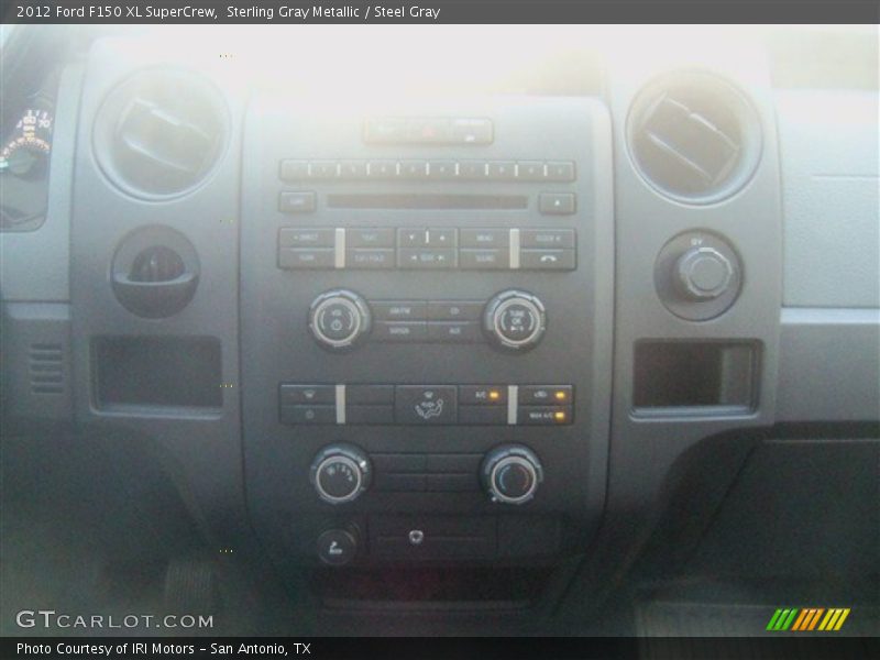 Sterling Gray Metallic / Steel Gray 2012 Ford F150 XL SuperCrew